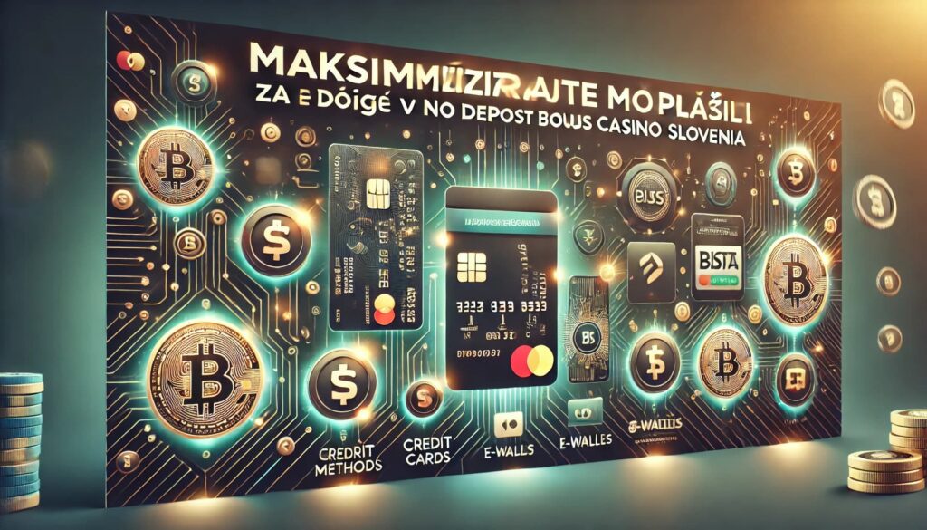 Maksimizirajte možnosti plačil za pologe in dvige v No Deposit Bonus Casino Slovenia