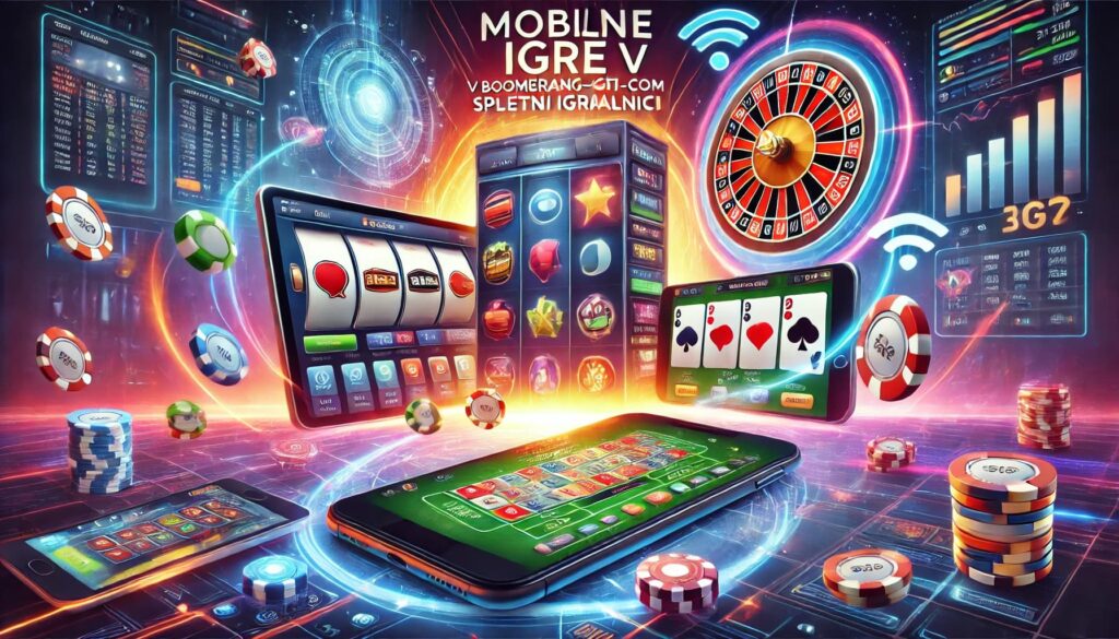 Mobilne igre v Boomerang-bet.com spletni igralnici