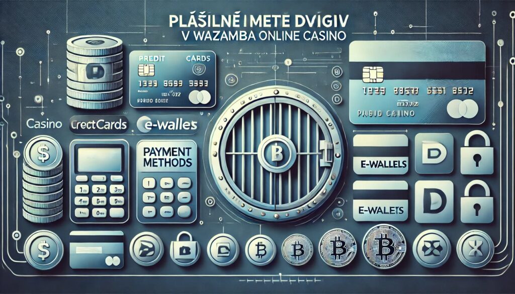 Plačilne in metode dvigov v Wazamba online casino